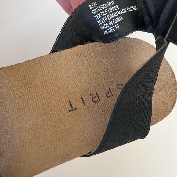 Esprit Women’s Allison Wedge Sandal Size 8.5 - Picture 5 of 7